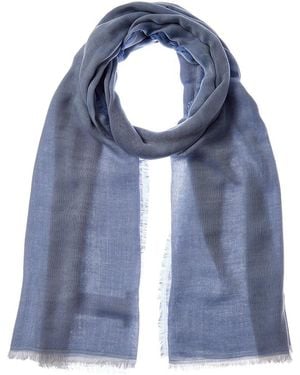 Vince Solid Scarf - Blue