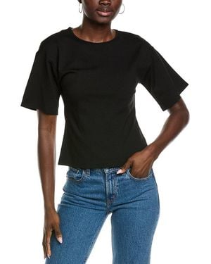 Kenneth Cole Cutout Back T-Shirt - Black