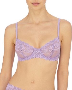 Natori Heavenly Convertible Balconette Underwire Bra - Purple