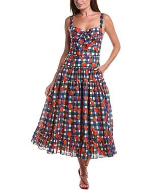 Hutch Klea Midi Dress - Red