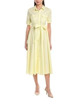 To My Lovers Maxi Shirt Dress - Yellow