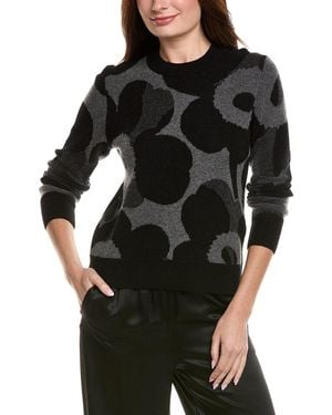 Marimekko Aukio Wool & Cashmere-Blend Jumper - Black