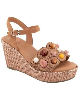 Gentle Souls Nolina Nubuck Espadrille - Brown