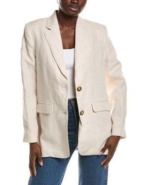 Emerson Fry Atelier Linen Blazer - Natural