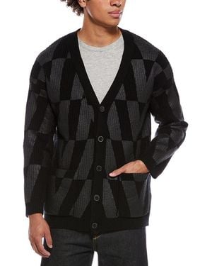 Valentino Wool Cardigan - Black