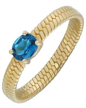 Bony Levy 14K 0.31 Ct. Tw. Topaz Ring - Blue