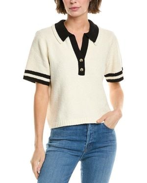 Central Park West Bianca Polo Shirt - White