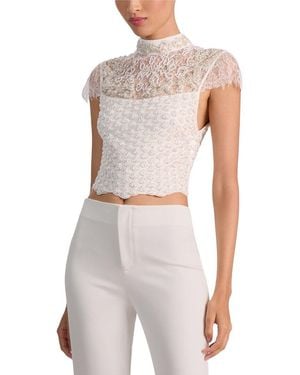 Alice + Olivia Pria Top - White