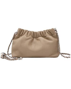 Adele Berto Leather Crossbody - Natural