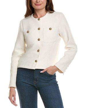Fate Button Cardigan - Natural