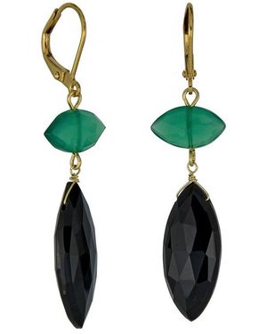Rachel Reinhardt Jewelry Gemstone Drop Earrings - Green