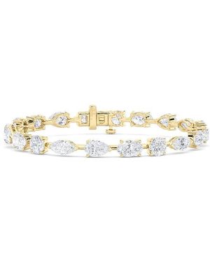 Lab Grown Diamonds 14K 12.00 Ct. Tw. Lab-Grown Diamond Bracelet - White