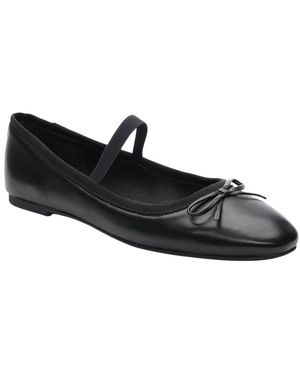Sanctuary Facile Leather Flat - Black