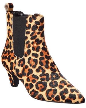 Dune Obvious Pony Hair Boot - Brown