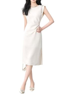 Monique Lagarde Midi Dress - White