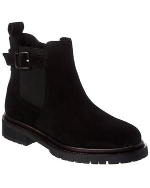 La Canadienne Web Suede Boot - Black