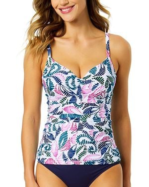Anne Cole Swim Tankini - Blue