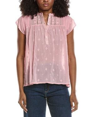 Johnny Was Tunara Blouse - Red