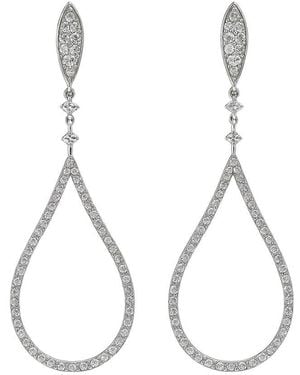 Jewels by Viomo 14K 3.01 Ct. Tw. Diamond Dangle Earrings - Metallic