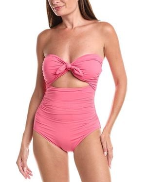 Kate Spade Bandeau One-Piece - Pink