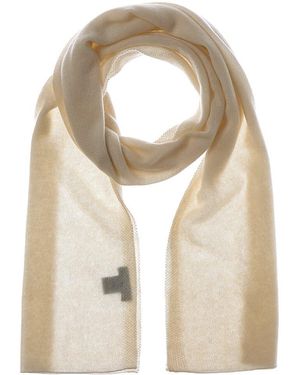 Forte Cashmere Oversized Cashmere Scarf - Natural