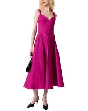 ANDRE TAN Midi Dress - Pink