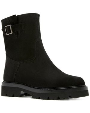 La Canadienne Avril Suede Boot - Black