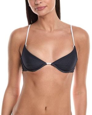 Onia Liana Bikini Top - Blue