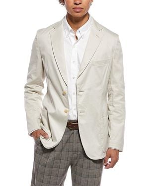Brioni Deconstructed Blazer - Natural