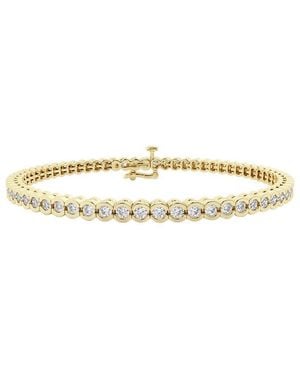 Lab Grown Diamonds 14K 3.00 Ct. Tw. Lab-Grown Diamond Tennis Bracelet - White
