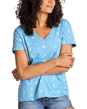 Life Is Good. Crusher Lite T-Shirt - Blue