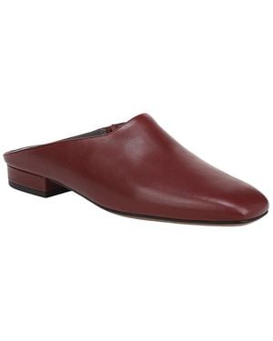 Franco Sarto Daley Leather Mule - Red