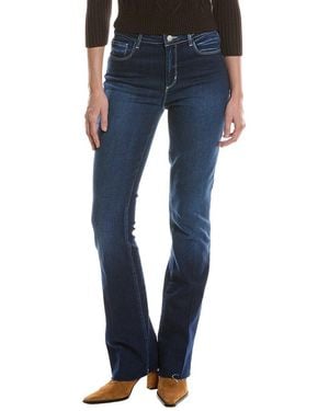 L'Agence Ruth High-Rise Straight Jean - Blue