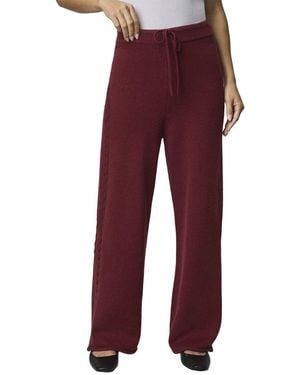 Splendid Jet Set Sweater Pant - Red