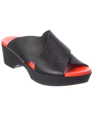Arche Kimyra Leather Flat - Black
