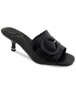 Kenneth Cole Valentina Leather Sandal - Black