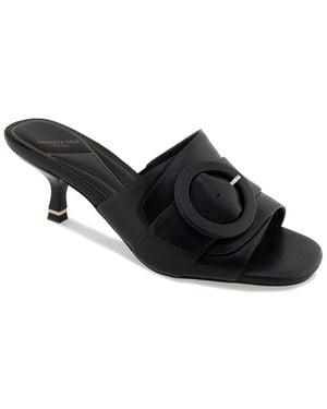 Kenneth Cole Valentina Leather Sandal - Black