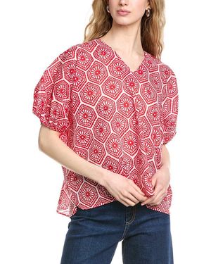 Ro's Garden Nancy Top - Red