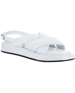 Bos. & Co. Bos. & Co. Blitz Leather Sandal - White