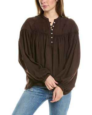 Electric and Rose Sasha Top - Brown