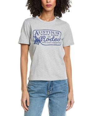 Faherty Austin Sunwashed Graphic T-Shirt - Blue