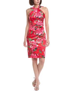 Eliza J Lace Halter Mock Neck Sheath Dress in White | Lyst Eliza J Lace Halter Mock Neck Sheath Dress in White | Lyst