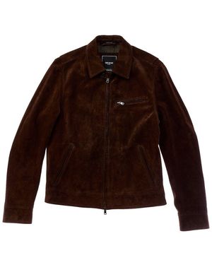 Todd Synder X Champion Suede Dean Jacket - Brown