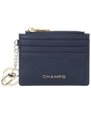 CHAMPS Iconic Card Holder - Blue