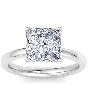 SuperJeweler 14K 4.00 Ct. Tw. Lab-Grown Diamond Ring - White