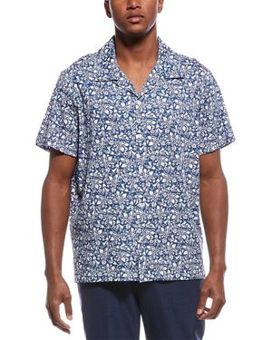 tyler boe Camp Shirt - Blue