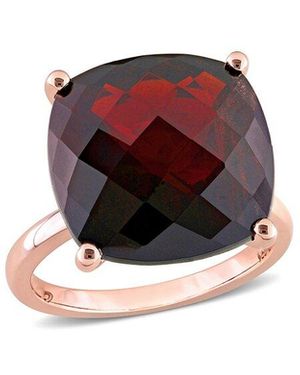 Rina Limor 14k Rose Gold 15.00 Ct. Tw. Garnet Cocktail Ring - Red
