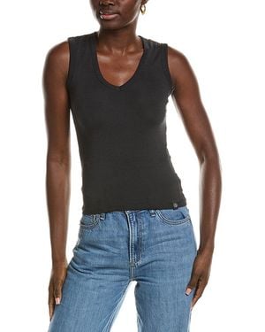 Rag & Bone Lucy V-Neck Tank - Blue