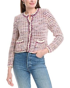 Ba&sh Beloni Wool-blend Cardigan - Red