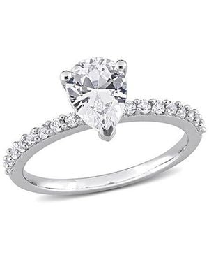 Rina Limor 10k 2.12 Ct. Tw. White Sapphire Ring
